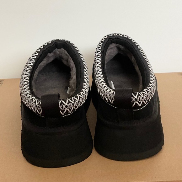 NEW UGG Tazz Platform Suede Slippers Shoes Shoes Back Size 8 - Picture 6 of 10